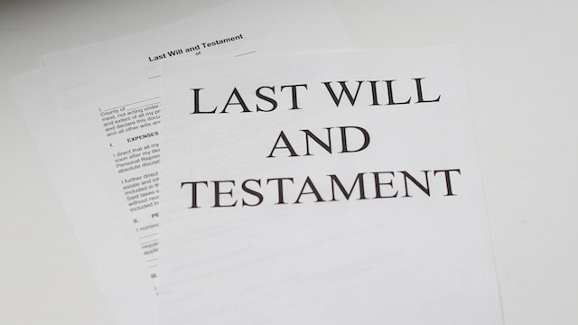 last will testament